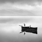 Misty morning in Kerkini Lake