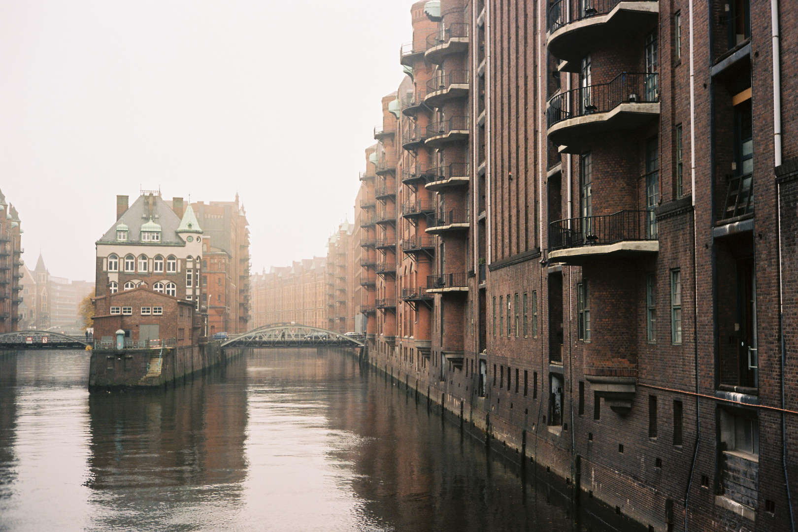 Misty Morning @ Speicherstadt