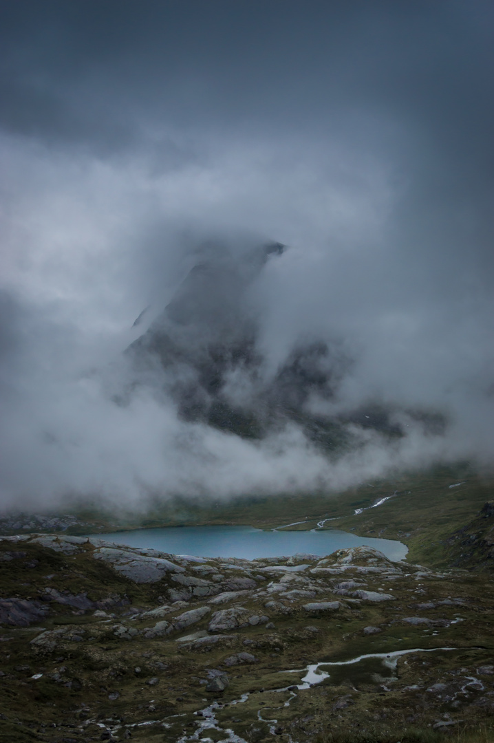 Misty Mountain Sky