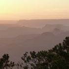 Misty Mountains im Grand Canyon, USA