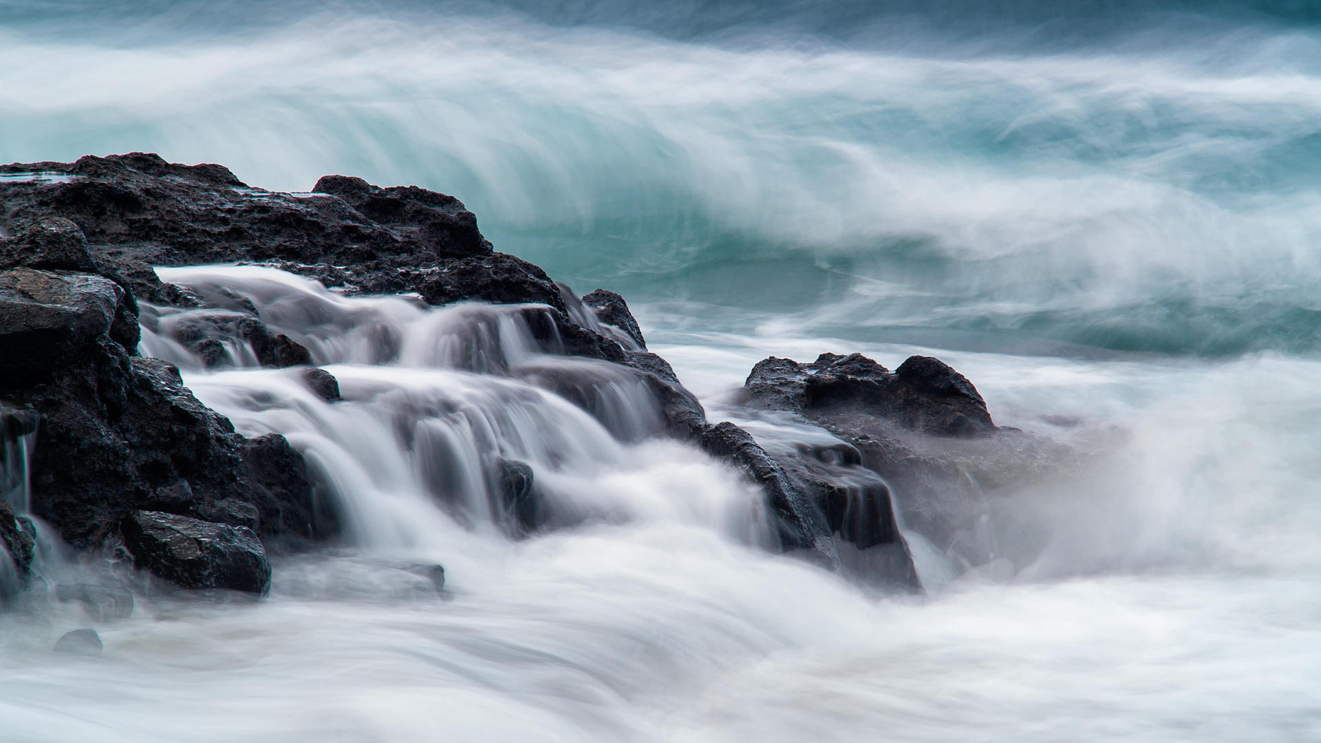 Misty Rocks