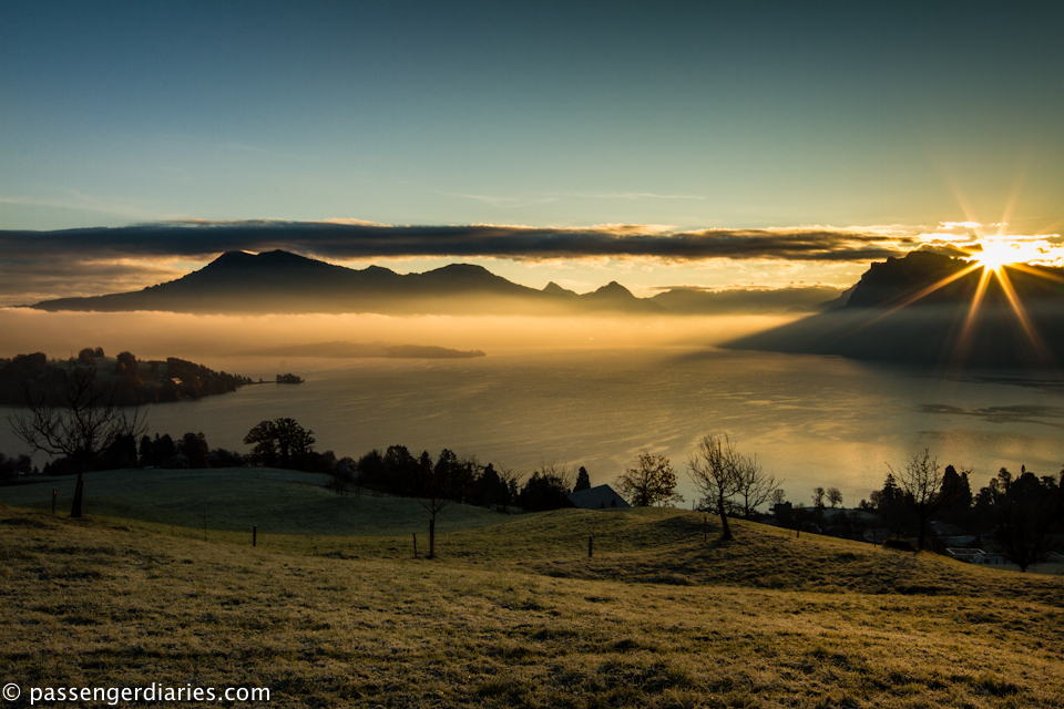 Misty Sunrise