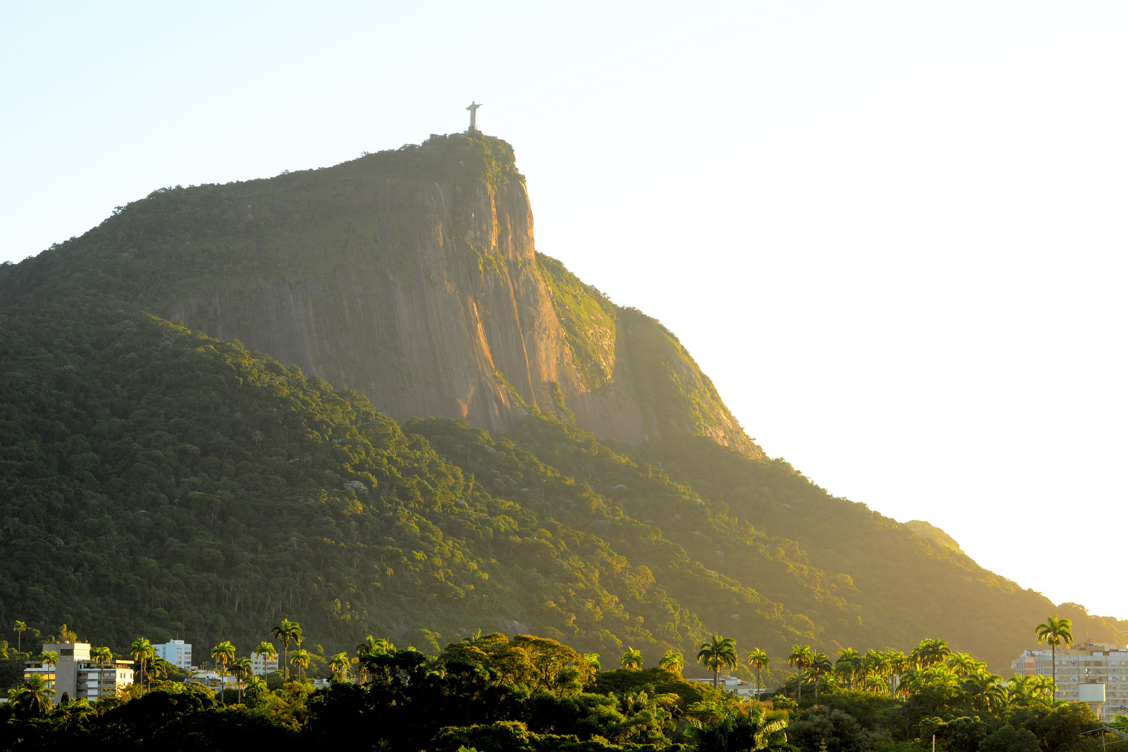 Misty sunrise at the Corcovado