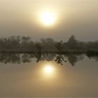 * misty sunrise / Diamantina river Qld. *
