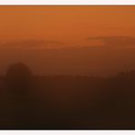 Misty sunset - Nebliger Sonnenuntergang