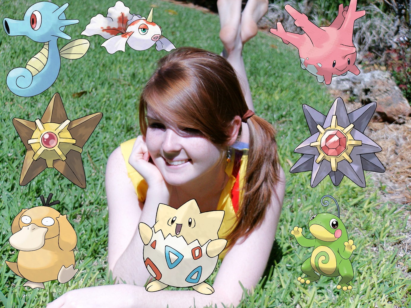 Misty und ihre Pokémon