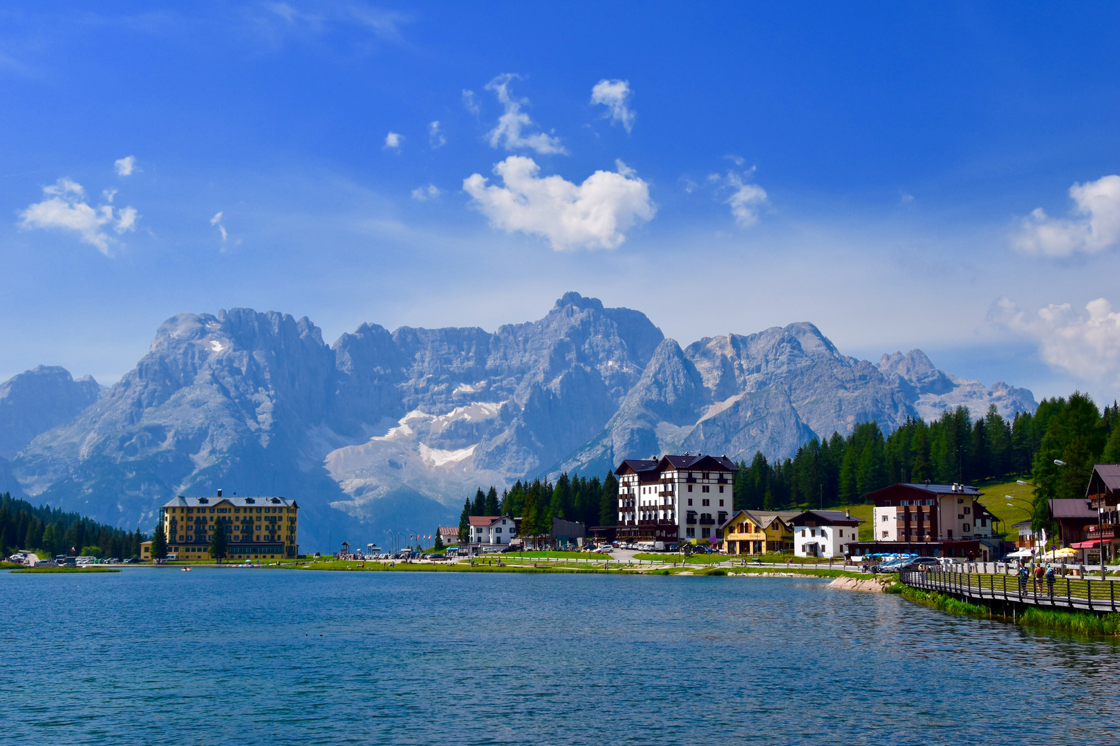 MISURINA SEE  Monte Cristallo