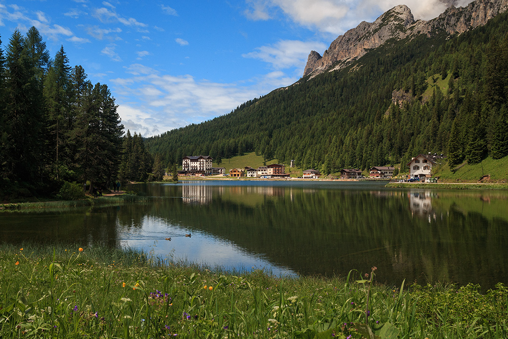 Misurinasee im Juni