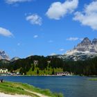 Misurinasee mit Blick zu den 3 Zinnen