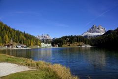 Misurinasee mit den drei Zinnen