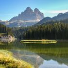 Misurinsee - Blick auf die Drei Zinnen