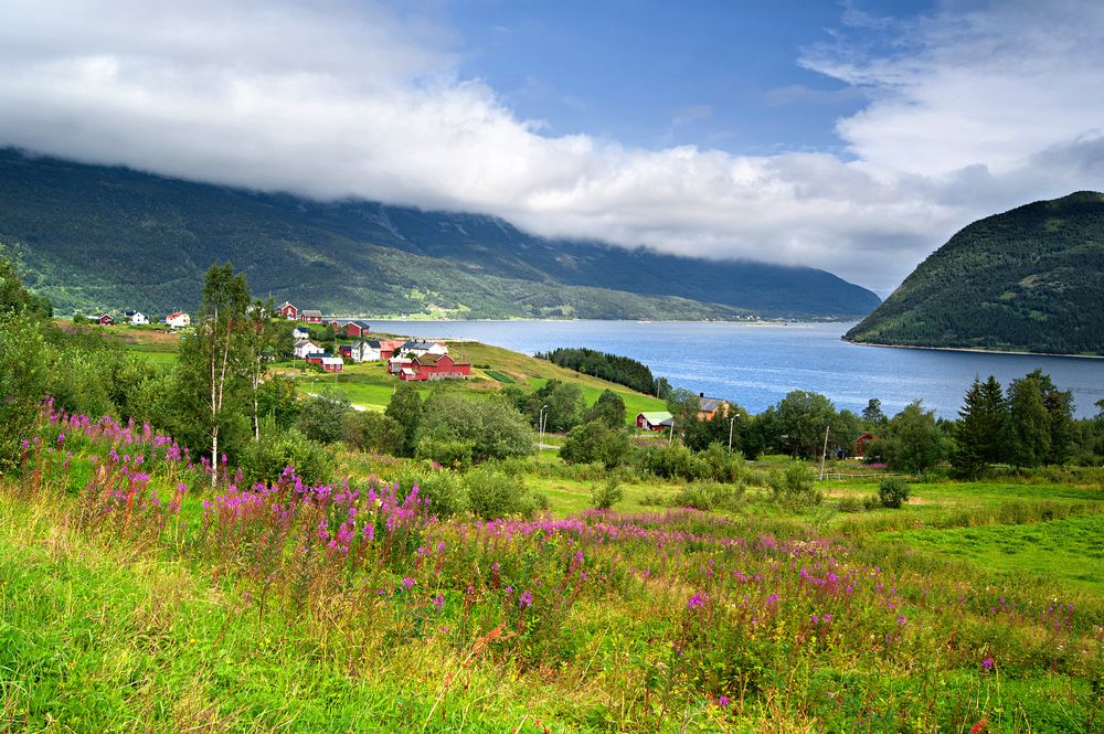 Misværfjord am Polarkreis