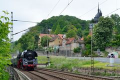 Mit 100 Sachen auf der Saalebahn