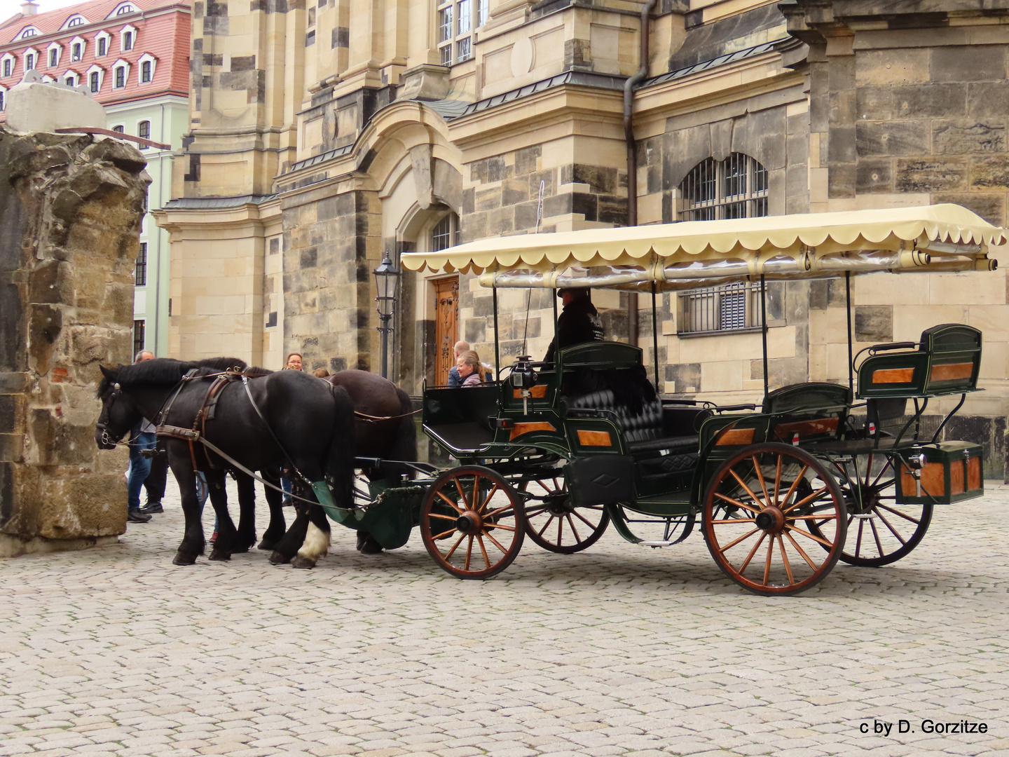 Mit 2 PS durch Dresden !