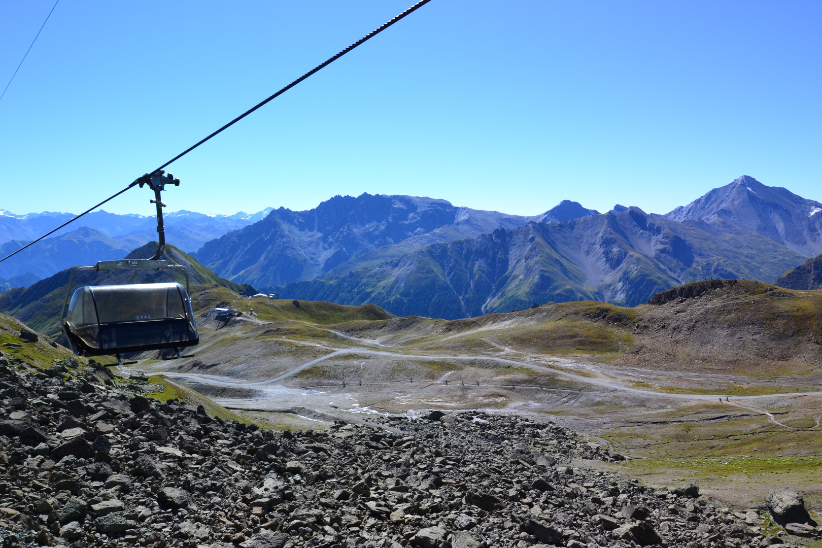 Mit 5 Seilbahnen von Tirol in die Schweiz (3)