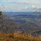 Mit 70mm im Oktober 2014 über die Kannte des  Hohem Schneebergs...