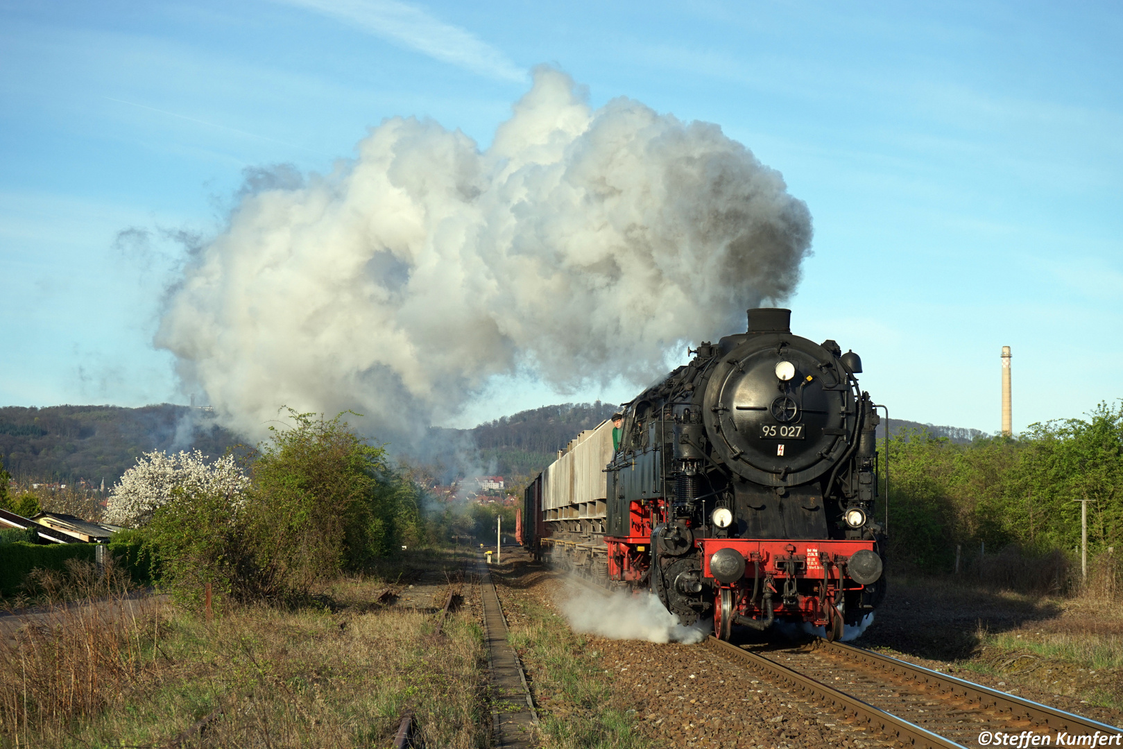 Mit 95 027 in den Frühling