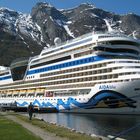 Mit AIDA blu in Eidfjord