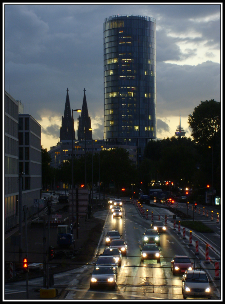 Mit Aussicht auf den Dom ...