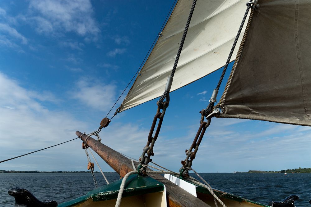 Mit Berta Lassan auf dem Strelasund