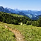 Mit Blick auf das Tennengebirge