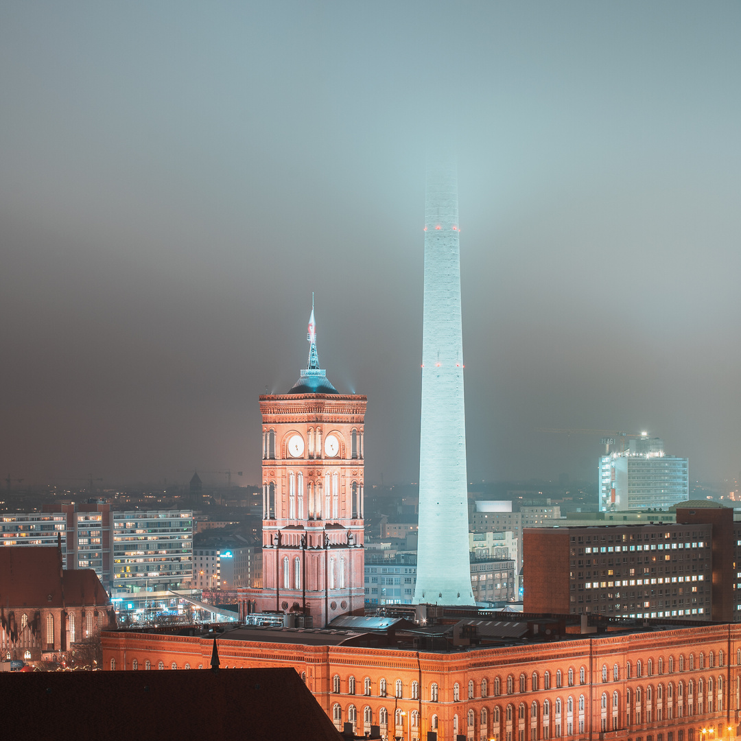 Mit Blick auf den Alexander Platz 