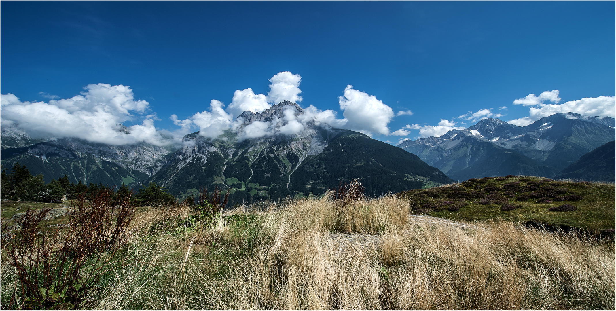 Mit Blick auf die grosse und kleine Windgällen