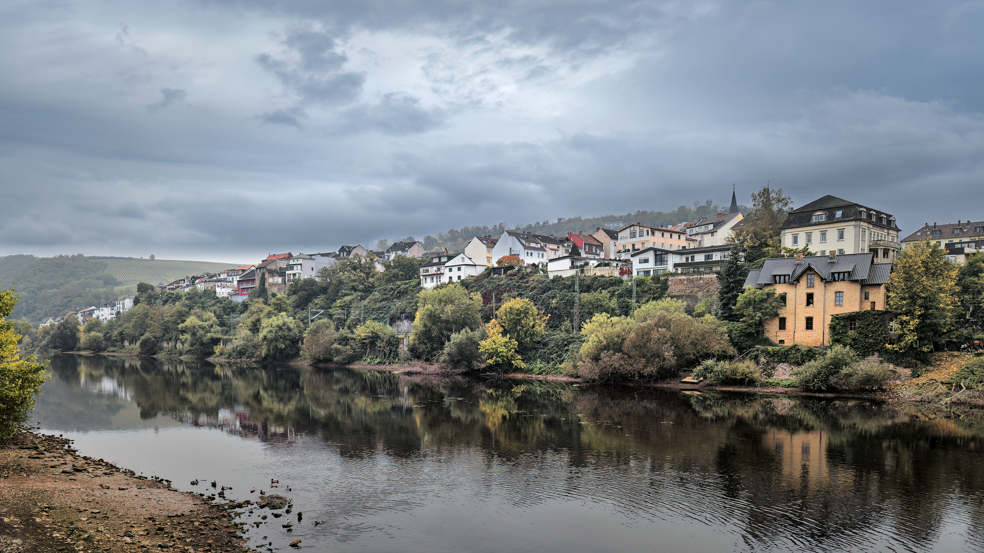 Mit Blick auf die Nahe | Bingen