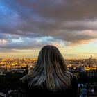 Mit Blick auf die Stadt