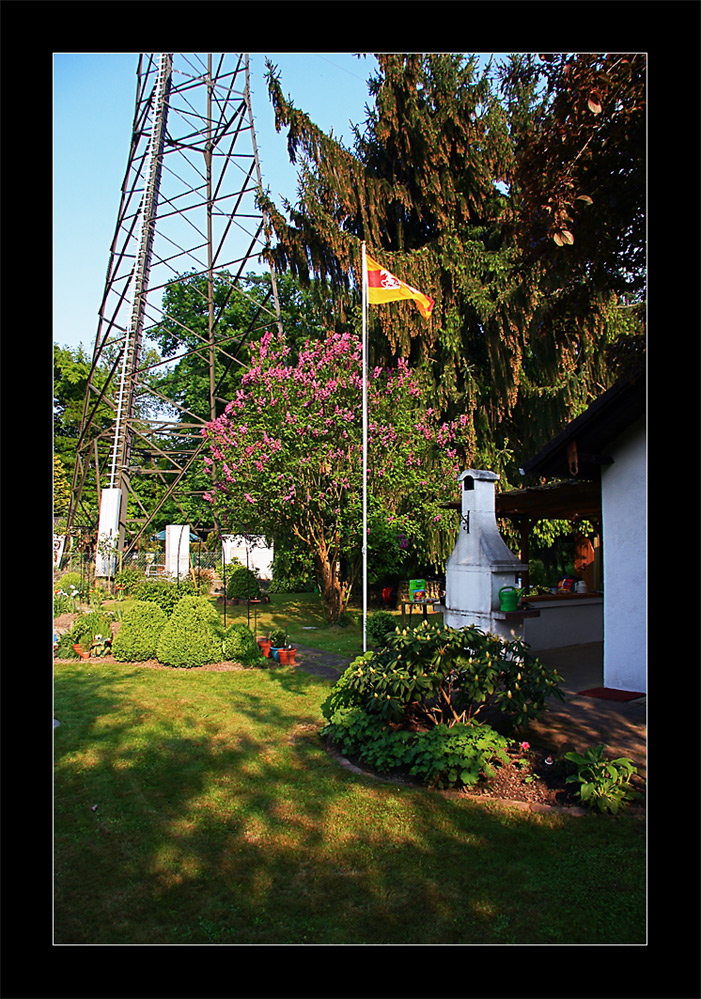 mit blödem Mast im Hintergrund...