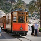 Mit coolem Fahrer nach Port de Sóller