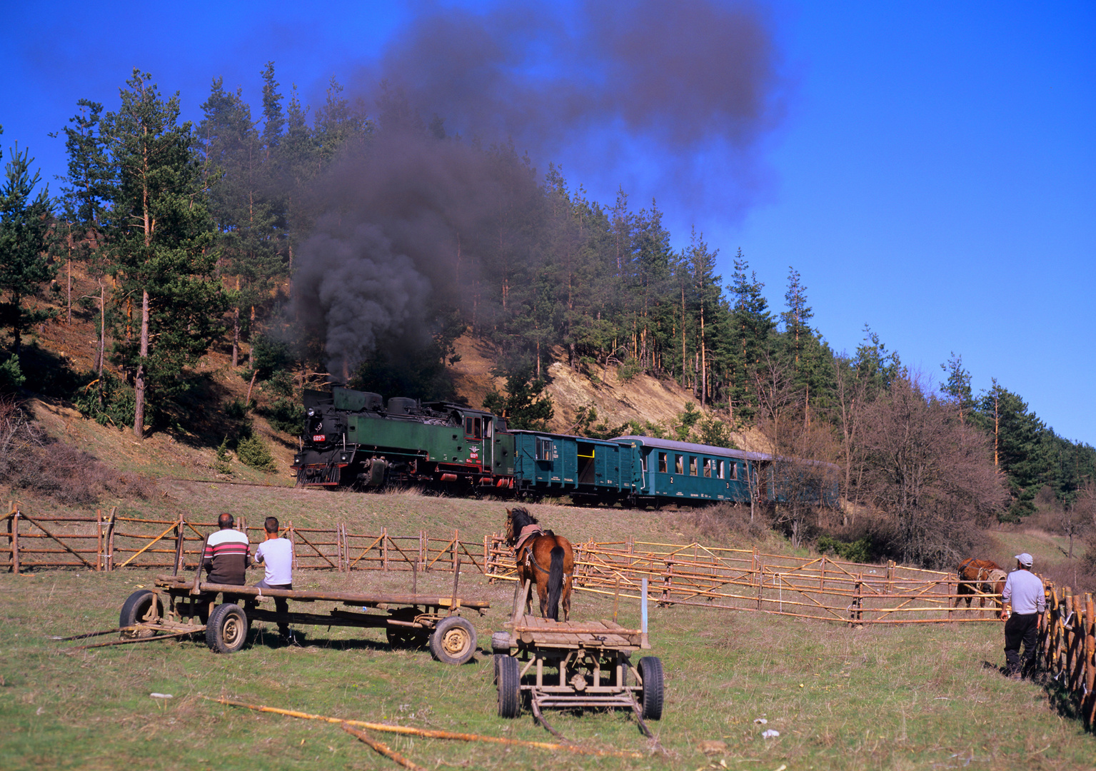 Mit Dampf durch das Rhodopengebirge