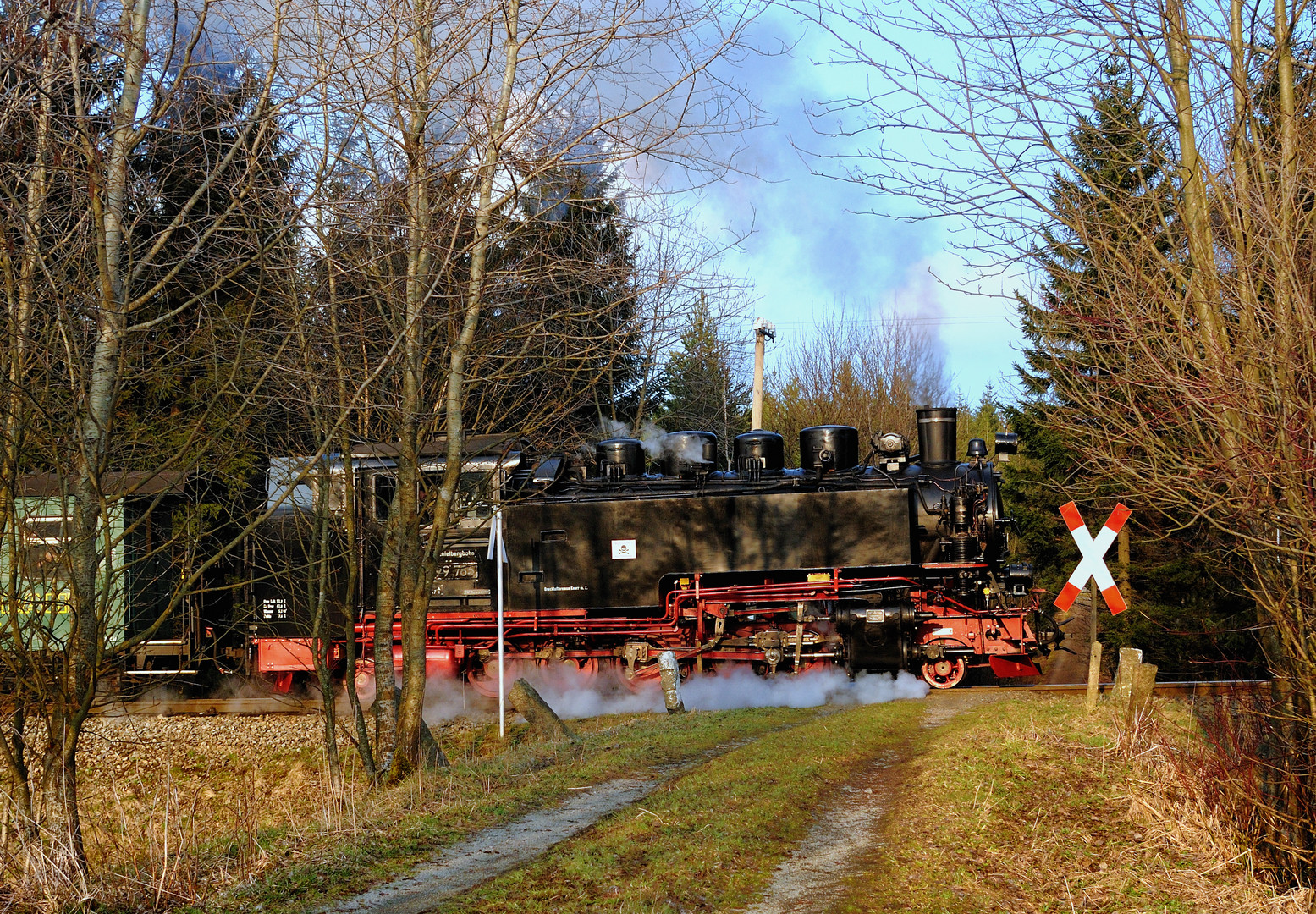 Mit Dampf nach Oberwiesenthal