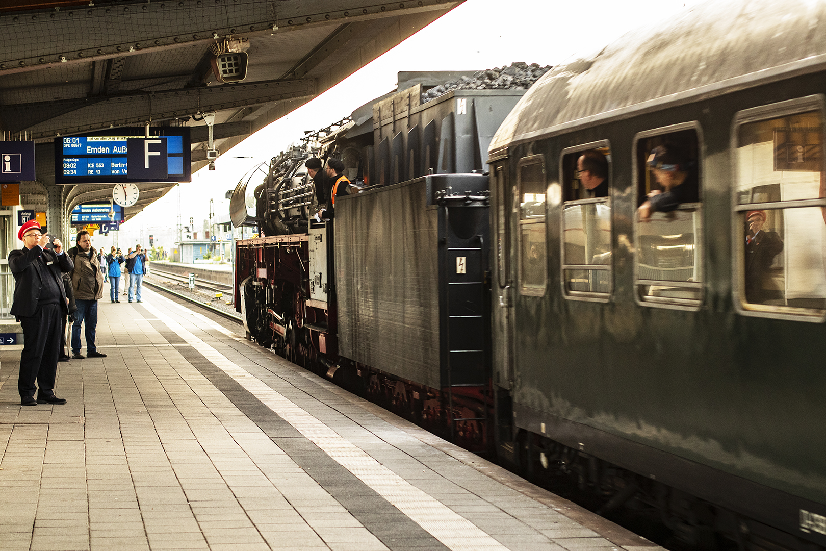 Mit Dampf nach Ostfriesland