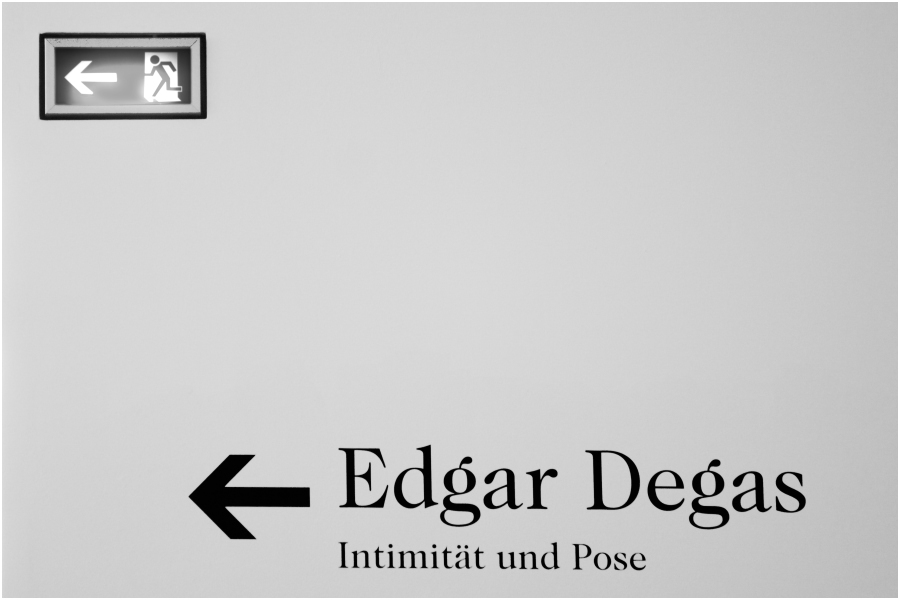 Mit Degas auf der Flucht