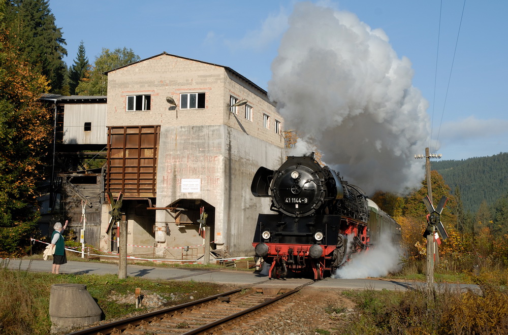 mit dem 1000 Türenzug in das Thüringer Schiefergebirge