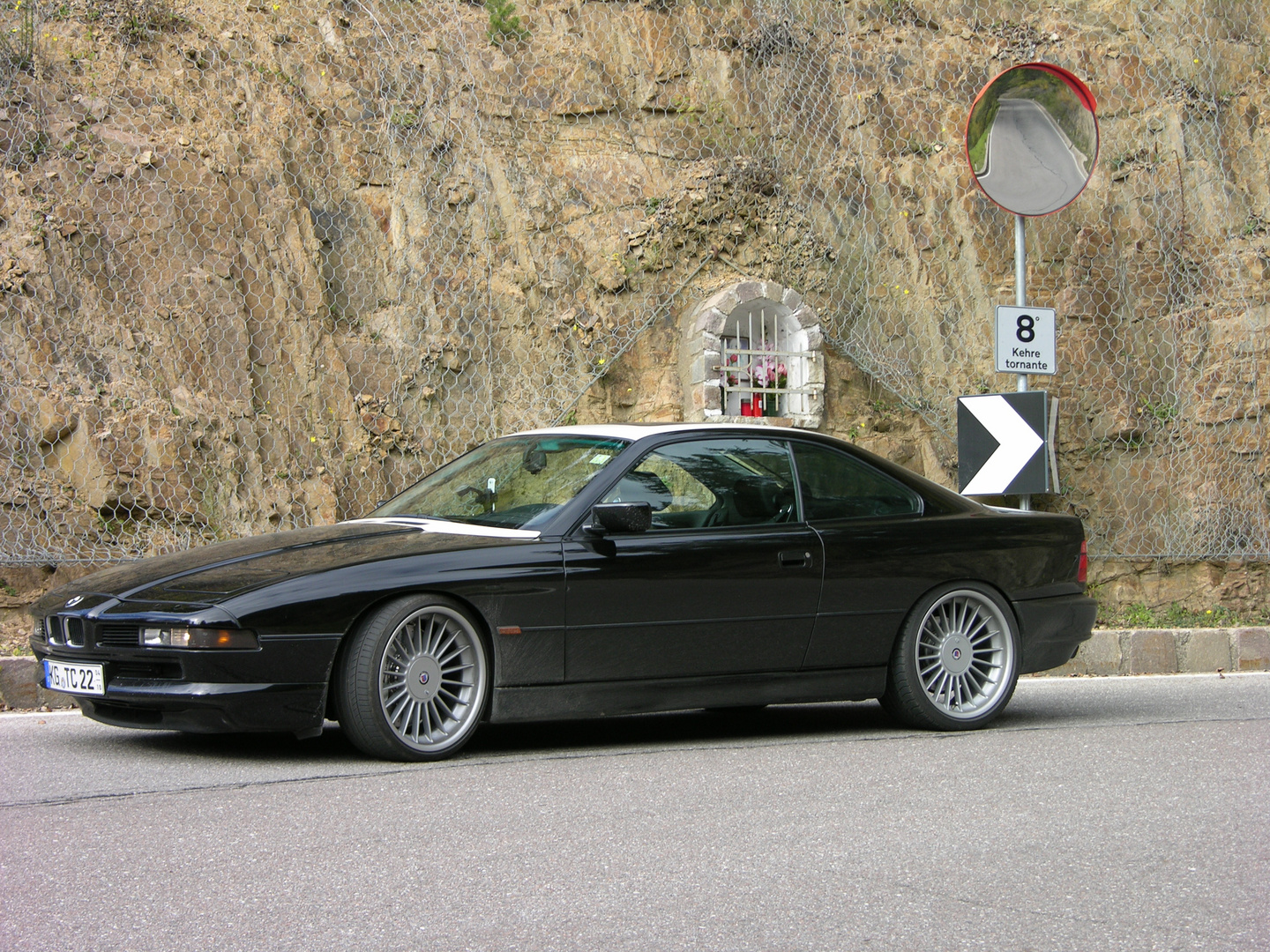 Mit dem 94er 8er in den südtiroler Alpen