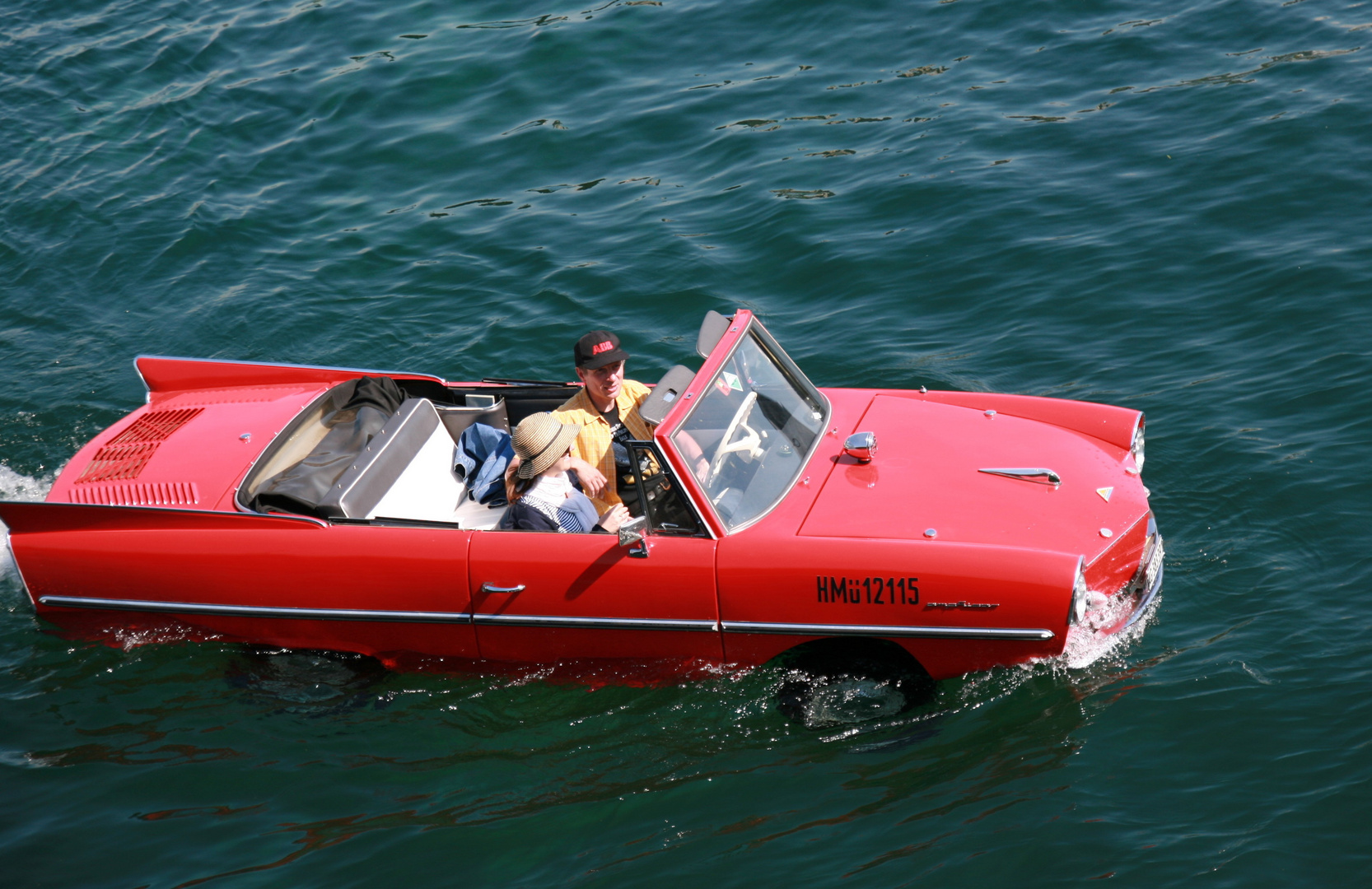 Mit dem Auto im Wasser unterwegs:-) Foto & Bild | autos & zweiräder