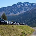 Mit dem Auto in die Berge - Kurzras, Schnalstal - Südtirol