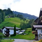 Mit dem Auto von Latschau hinab nach Tschagguns / Schruns (2)