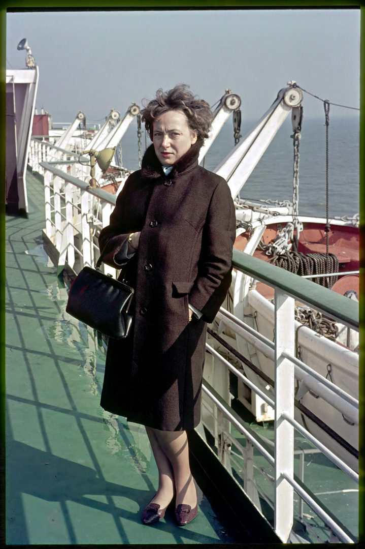 Mit dem Bäderschiff nach Helgoland 1963