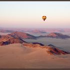 Mit dem Ballon über die Namib am Tsauchab entlang