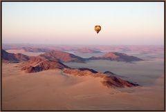 Mit dem Ballon über die Namib am Tsauchab entlang