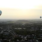 Mit dem Ballon unterwegs