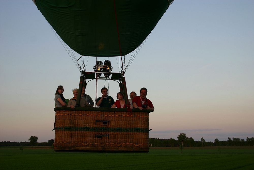 Mit dem Ballonteam unterwegs .....