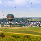 Mit dem Balon übers Land