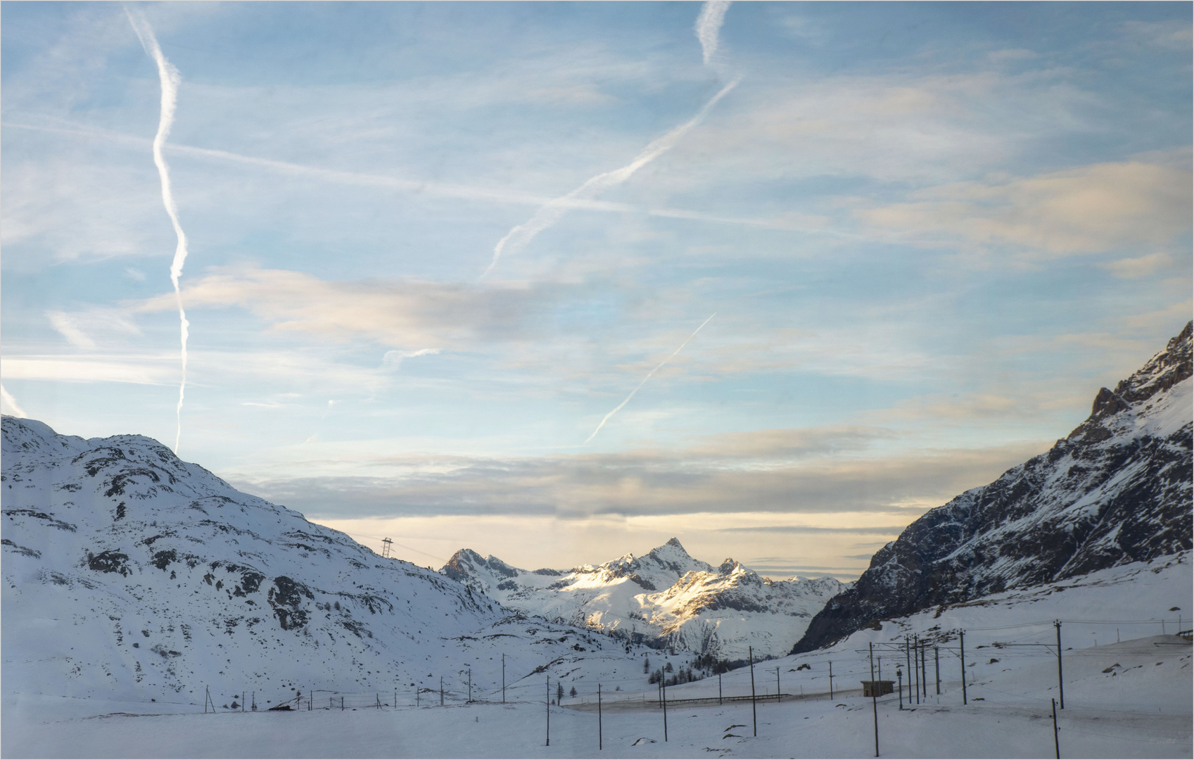 Mit dem Bernina Express...