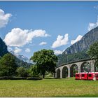 Mit dem Bernina Express unterwegs