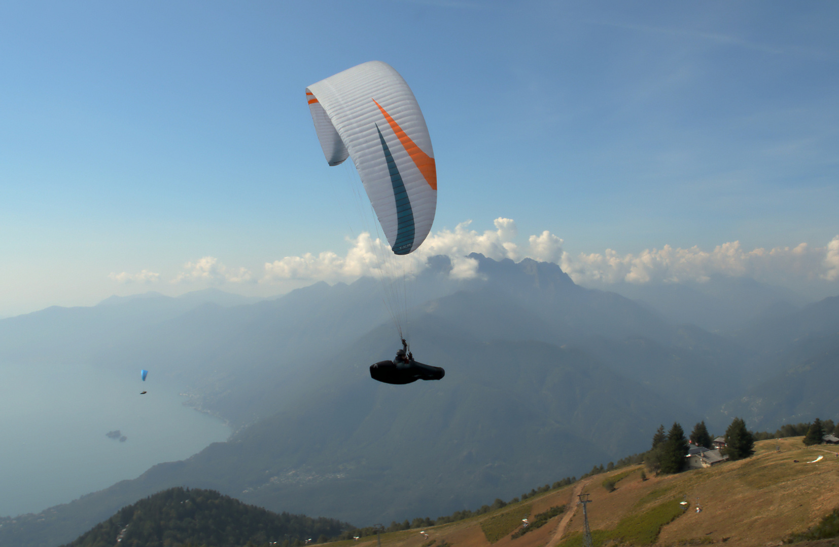 Mit dem Bettlaken über die Alpen