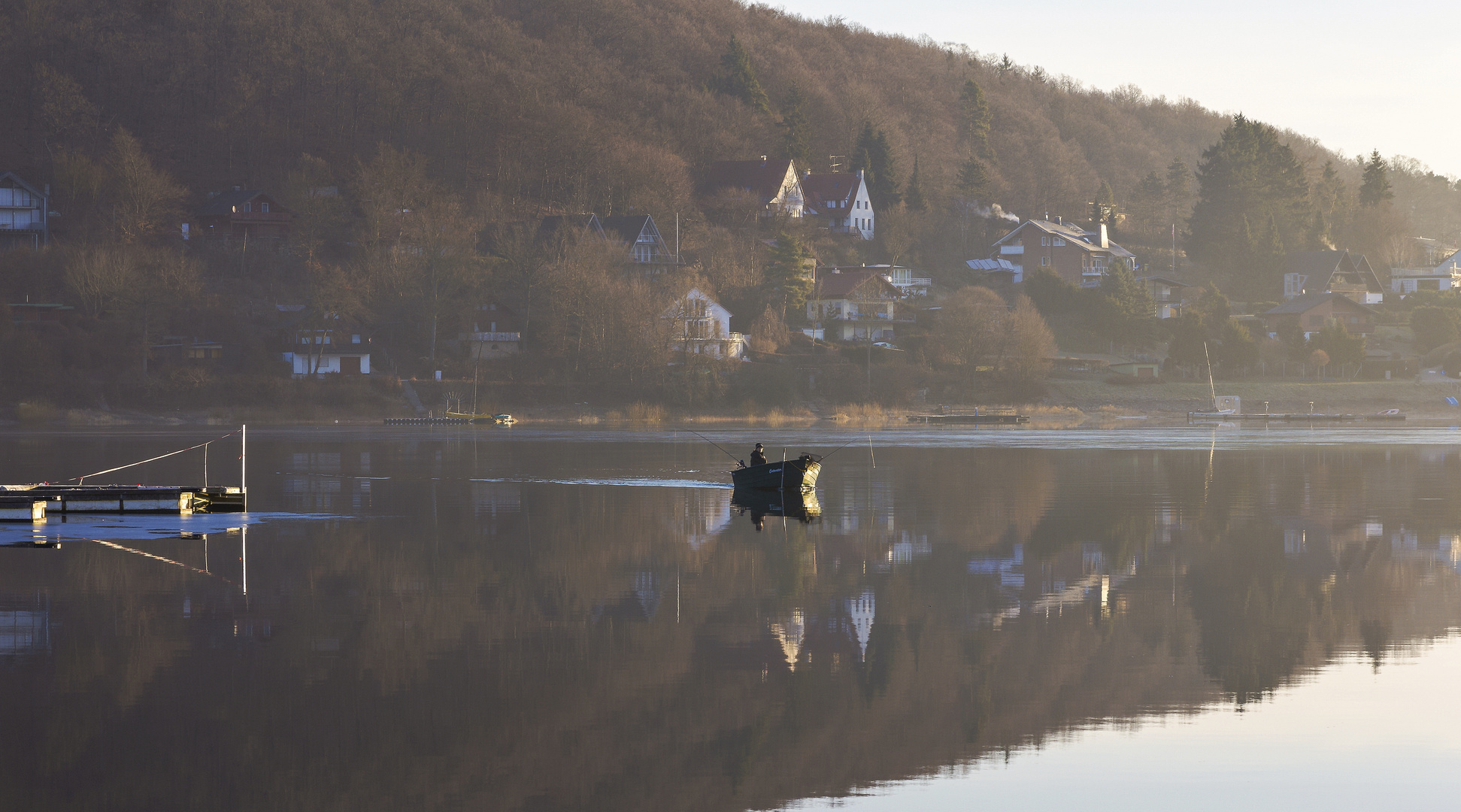 Mit dem Boot